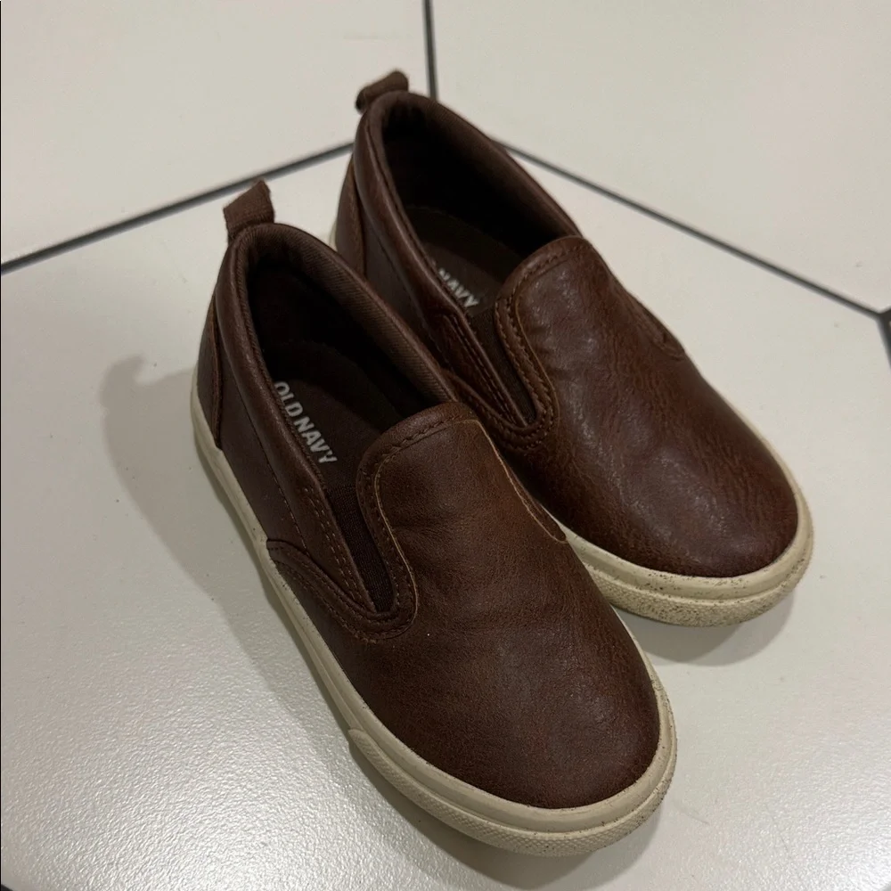 Old Navy Dark Brown Slip-On Shoes